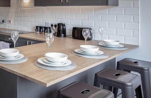 Blackpool Town Center Apartment | New 2 Bedroom Apt, close to Winter Gardens. Apt 5