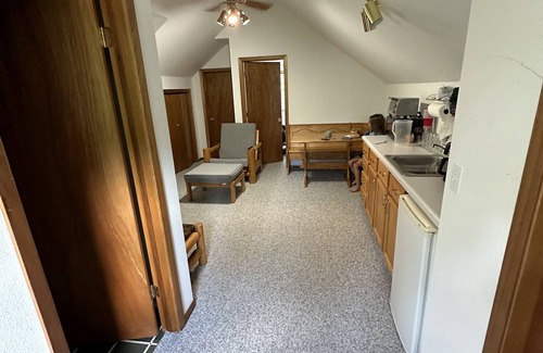 Lake Nebagamon Cabin | New 2 bedroom cottage house sleeps 7 on 214 ft lake frontage!