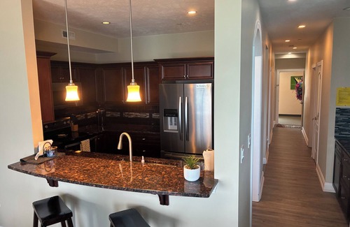 Geneva Condo | NEW 2-BR/2BA Lakefront Condo with private beach/indoor pool-rent 3/4th free