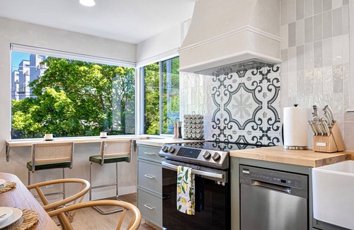 Ballard Apartment | NEW 2BD Trendy Suite with Free Parking and AC