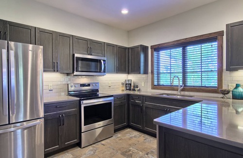 Boyne Falls Condo | New 2BR Ski In/Ski Out Creekside Condo | Complete Remodel | Private Hot Tub