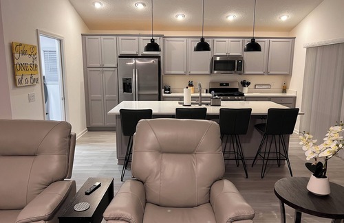 Okahumpka House | New 3 bedroom/3 bathroom home with pool and hot tub in Lake Denham!