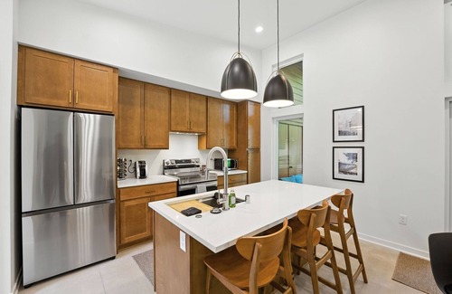 Thiensville House | NEW! 500 House - Unit B 2-Bedroom Townhouse - Handicap accessible