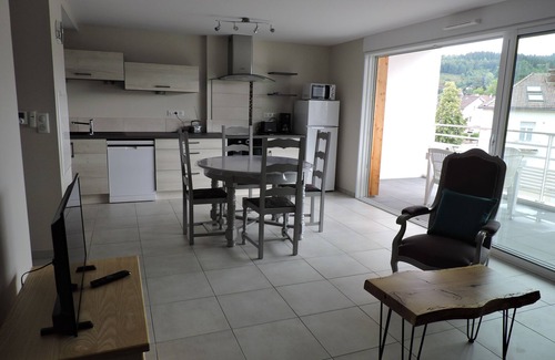 Gerardmer Apartment | New 50m2 apartment, 300 m from the lake with large south-facing balcony terrace