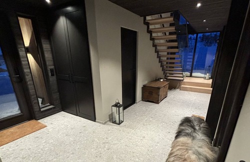 Hol Municipality Ski Chalet | New and modern mountain lodge with panaoramic view, ski inn/out