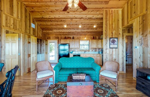 Blanco Cabin | New and secluded wine country getaway just 10 miles from the heart of Blanco