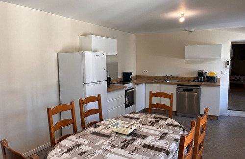 Ecueille Apartment | New apartment in Ecueillé center with 3 bedrooms