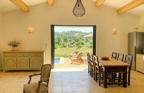 Rustrel Villa | NEW: Beautiful stone house with pool and idyllic view