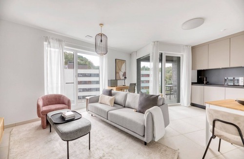 Dommeldange Apartment | New build Eich 1BR w/Balcony & Elevator, nr bus station, by Blueground