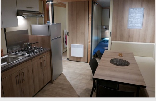 Olmeto House | New bungalows in a campsite near the beach