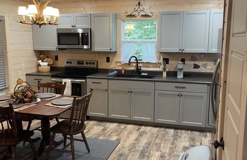 Counce Cabin | New Cabin in woods at pickwick. 3 BR 2 bath, near Stateline ramp & state park