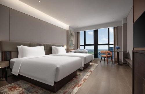 Tongxiang Hotel | New Century Mansion Hotel Tongxiang Puyuan International Trade Center