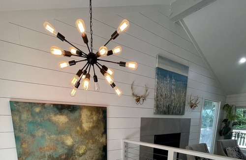 Gainesville House | NEW - Charming Lakefront Cottage with 2-Story Dock on Deep Water
