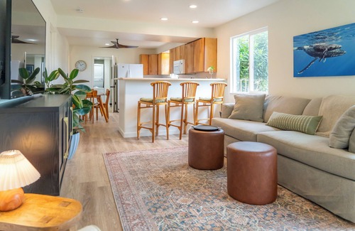 Ninole House | NEW! Come experience this private gated property with Ocean and stream views.