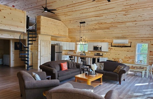 Phillips Cabin | New Construction Cabin - Waterfront, Wooded, on ATV/Snowmobile trails