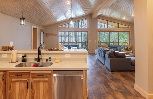 Eagle River House | NEW Construction Lake House with Paddle Boards, Kayaks, Shuffleboard & More!