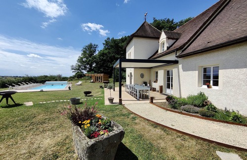 Saint-Martin-d'Auxy House | New cottage of 16 people comfortable