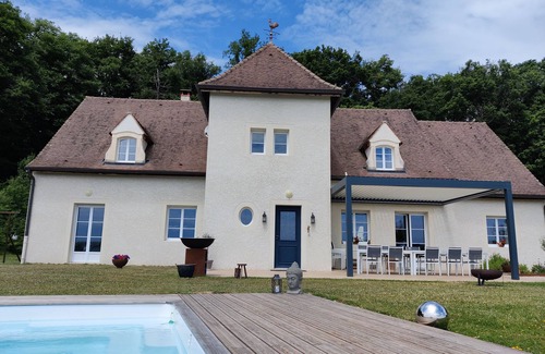 Saint-Martin-d'Auxy House | New cottage of 16 people comfortable