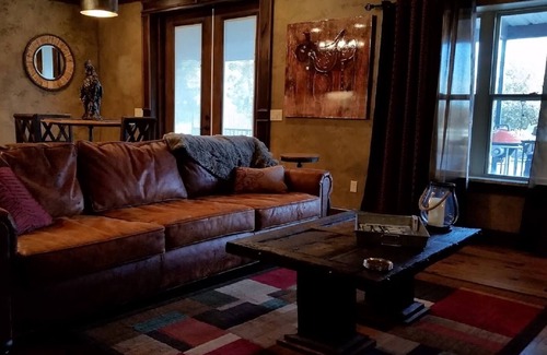 Haslet Apartment | New, Cozy, Barndominium with Pool and Yard.