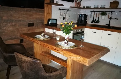 Gompelscheuer Apartment | New! exclusive cozy apartment with tiled stove