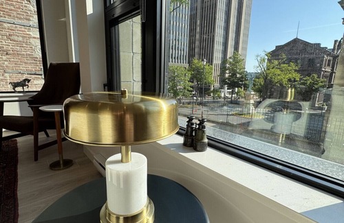 Downtown Halifax Apartment | *NEW Designer Mid-Century Modern 2B/2B
