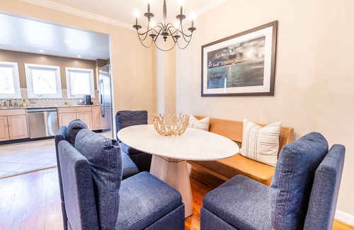 Eastport House | New Eastport home with parking, dog-friendly & steps to shops with backyard