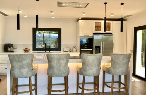 Castell-Platja d'Aro Villa | New Elegant 8 King Bedrooms Villa Panoramic Views