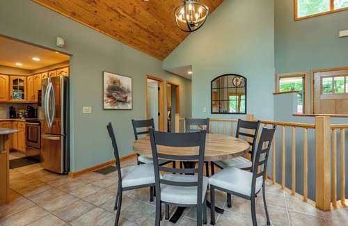 Mountainside House | New! Epic Lake Views, Games, Hot Tub Comfort & A/C