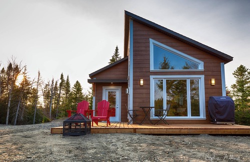 Saint-Paul-de-Montminy Cottage | NEW! ESKER NATURE ONE BEDROOM KING SIZE BED WITH PRIVATE SPA