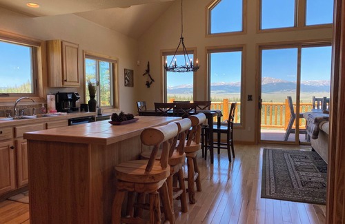 Indian Mountain Cabin | New! Family Getaway with Breathtaking Views/Fireplace/4 TV's/Fenced yard - Blissful Acres