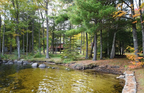 North Bridgton House | New for 2024! Spacious 3-Bedroom Home and Guest Cabin on Beautiful Long Lake!