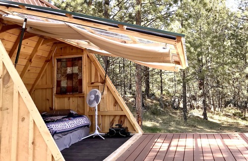 Custer Cabin | NEW! Glamping A-Frames, Stargazer 2 at Dakota Dream