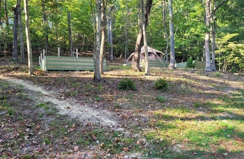 Stanton RV Rental | NEW! Glamping Yurt on w/Electric, Mini Fridge, Grill, Firepit Red River Gorge