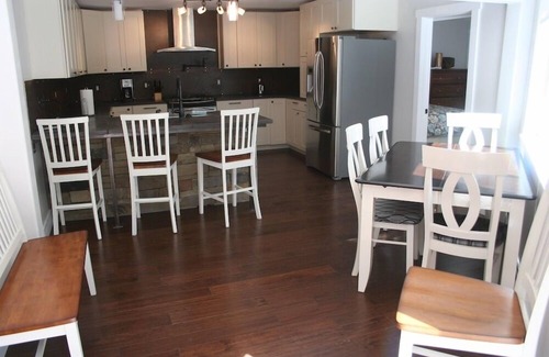 Old Town Condo | New Ground Level Riverfront Suite - Walk to Village!