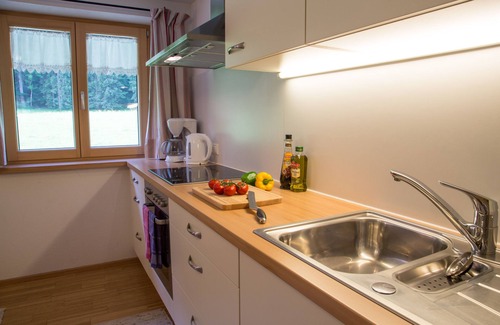 Grossdorf Apartment | New holiday flat in quiet location with a big garden, far from the street