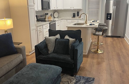 Apex House | NEW home above garage! Walk to downtown restaurants, shopping and entertainment!