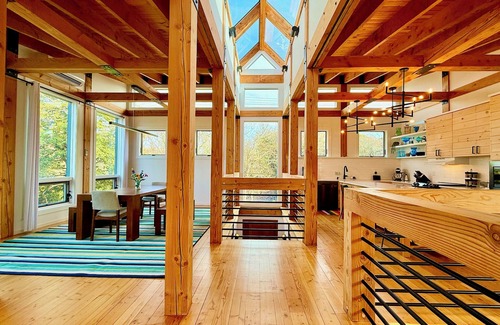 Fire Island Pines House | New House: 3 bedrooms with Pool, WiFi, A/C, Bay Views & Rooftop Deck in FI Pines