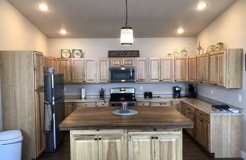 Lonergan House | New house with great view of Lake McConaughy.