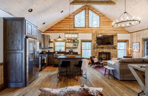 Mineral Bluff Cabin | New! Insta-Worthy Luxury Cabin - HotTub + GameRoom