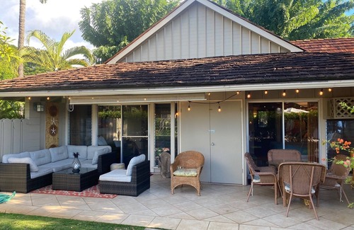 Historic Lahaina Front Street House | New Listing! 1 Bedroom, 2 full bathrooms in beautiful Puamana w/2 Paddleboards!
