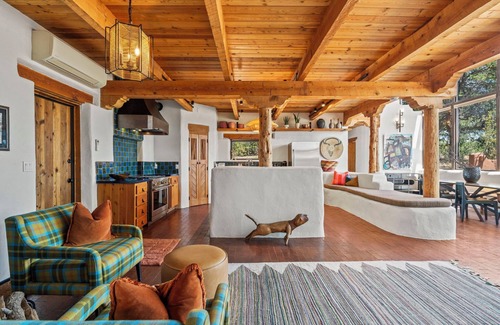 Seton Village House | New Listing! Modern Adobe Masterpiece | Hot Tub | Rooftop Deck