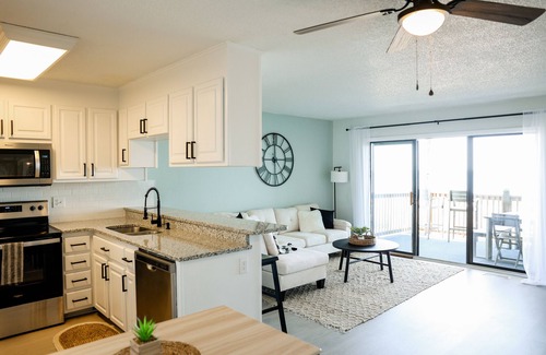 North Carolina Coast Condo | NEW LISTING! OCEANFRONT w/pool, close to boardwalk, amazing views!