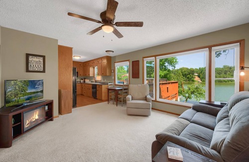 South Haven Cabin | NEW LISTING - Retreat to this Peaceful Family Lake Marie Cabin