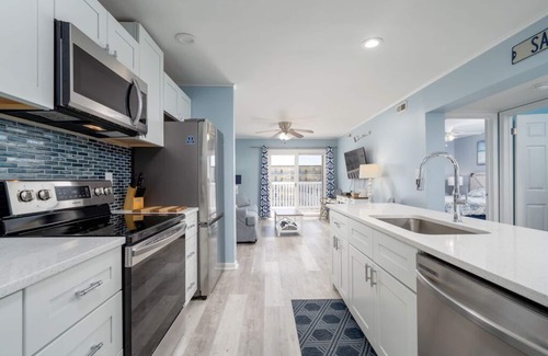 Midtown Ocean City Condo | New Listing Two bedroom ocean block with pool!