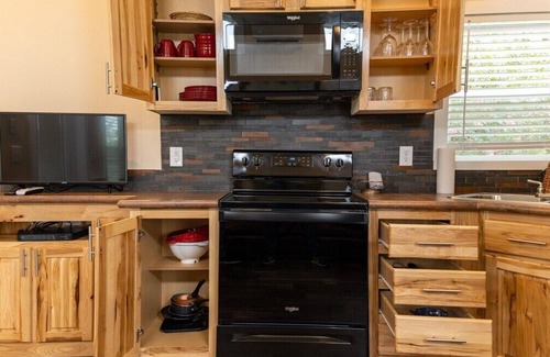 Chilton Cabin | New! Lux Cabin, Bicycling on lush verdant trails