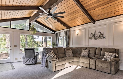 Federal Way House | NEW! Luxe Federal Way Retreat w/ Dock & Fire Pit!
