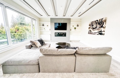 West Vancouver House | New Luxury Large Modern Home with Pool & Views
