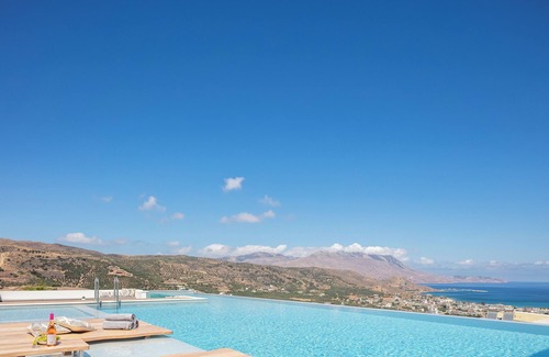 Kissamos Villa | New luxury Villa Camellia with breathtaking view!