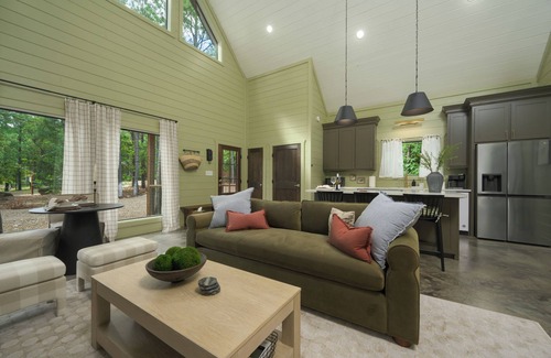 Pickens Cabin | NEW! Luxury Wellness Spa: Sauna/Cold Plunge/Hot Tub