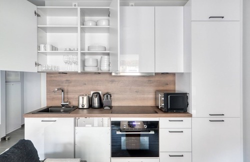Muhlenbach Apartment | New Mühlenbach Studio w/Balcony & Elevator nr bus station, by Blueground